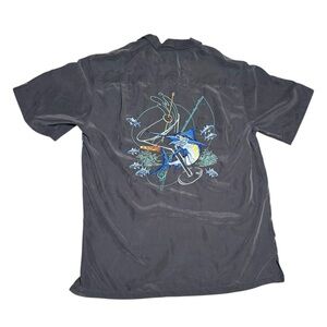 Columbia PGA Men's M‎ Shirt marlin fishing shirt sleeve top